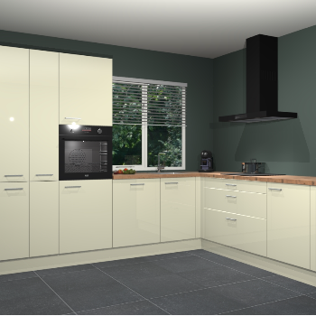 Magnolia hoogglans keuken India 42418