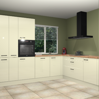 Magnolia hoogglans keuken India 42421