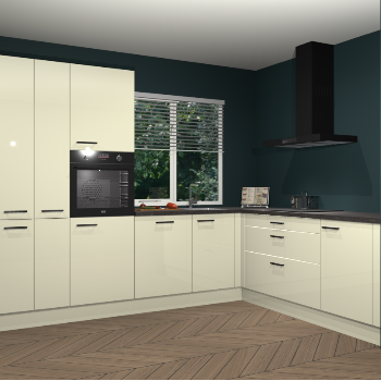 Magnolia hoogglans keuken India 42470