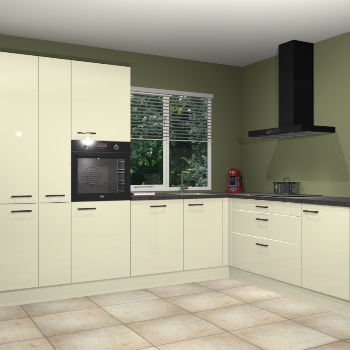 Magnolia hoogglans keuken India 42471