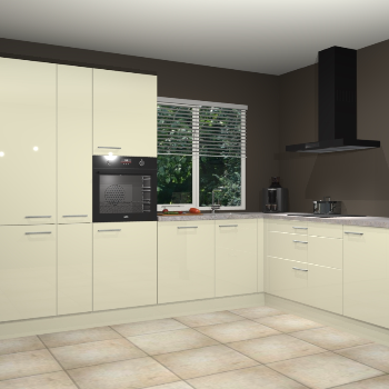 Magnolia hoogglans keuken India 42479