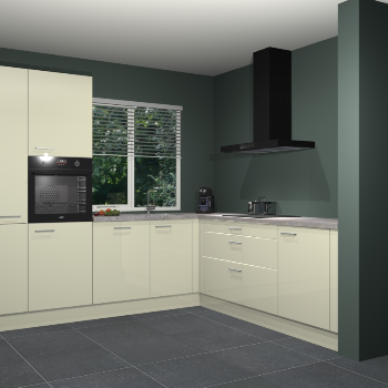 Magnolia hoogglans keuken India 42480