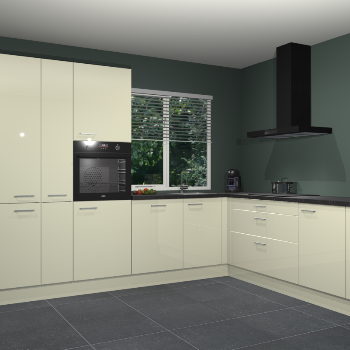 Magnolia hoogglans keuken India 42486