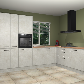 Beton Opaal keuken India 51554