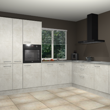 Beton Opaal keuken India 51589