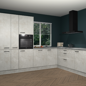 Beton Opaal keuken India 51592