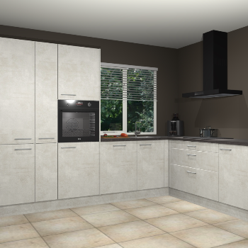 Beton Opaal keuken India 51595