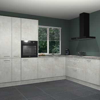 Beton Opaal keuken India 51602