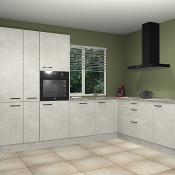 Beton Opaal keuken India 51605