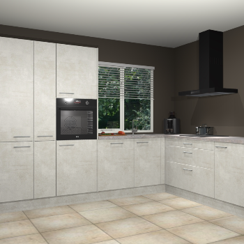 Beton Opaal keuken India 51607