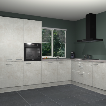 Beton Opaal keuken India 51608