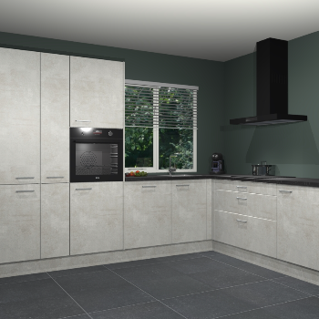 Beton Opaal keuken India 51614