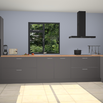 Onyxgrijze keuken Lille 52477