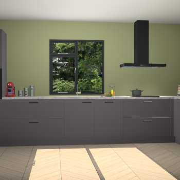 Onyxgrijze keuken Lille 52503