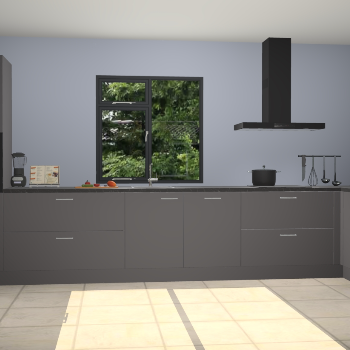 Onyxgrijze keuken Lille 52507