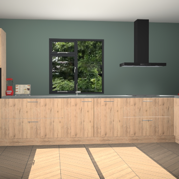 Madera natuur keuken Lille 52525