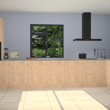 Madera natuur keuken Lille 52526