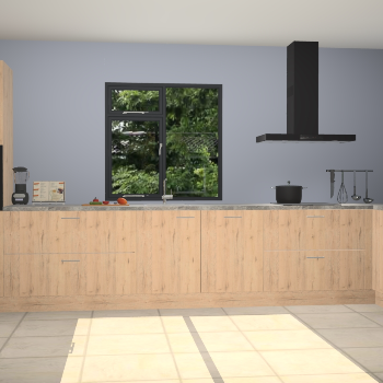 Madera natuur keuken Lille 52538