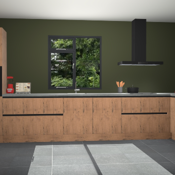 Astoria eiken greeploze keuken Lille 52628