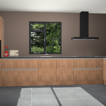 Astoria eiken greeploze keuken Lille 52631