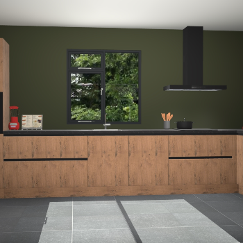 Astoria eiken greeploze keuken Lille 52652