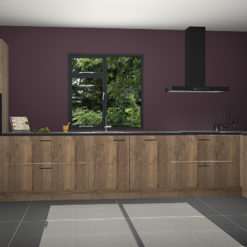 Chocolade eiken keuken Lille 53134