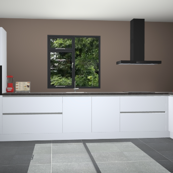 Sneeuwwitte greeploze keuken Lille 53580