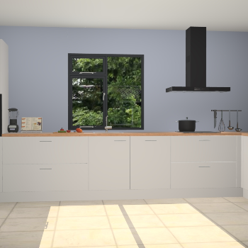 Zijdegrijze keuken Lille 53679