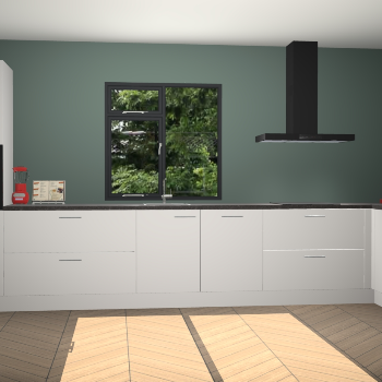 Zijdegrijze keuken Lille 53690