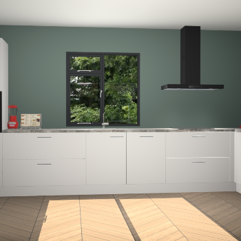 Zijdegrijze keuken Lille 53696