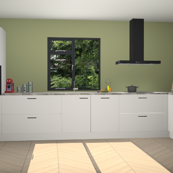 Zijdegrijze keuken Lille 53699