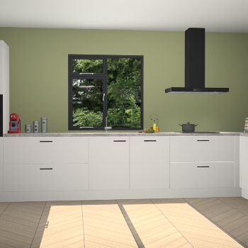 Zijdegrijze keuken Lille 53705