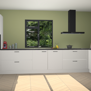 Zijdegrijze keuken Lille 53711