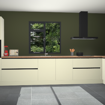 Magnolia greeploze keuken Lille 53757