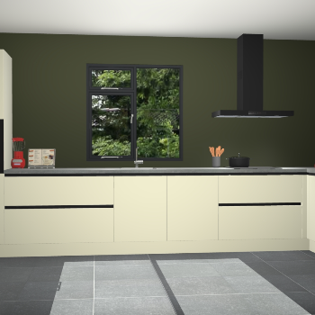 Magnolia greeploze keuken Lille 53763