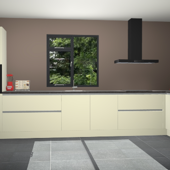 Magnolia greeploze keuken Lille 53766