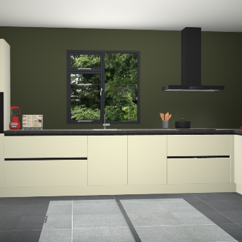 Magnolia greeploze keuken Lille 53769