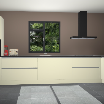 Magnolia greeploze keuken Lille 53784