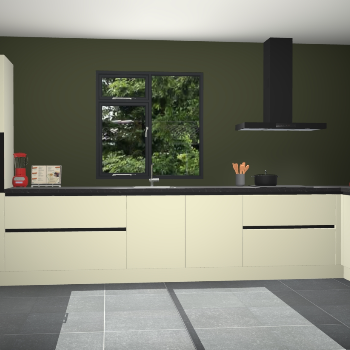 Magnolia greeploze keuken Lille 53787