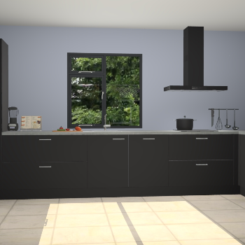 Zwarte keuken Lille 53832