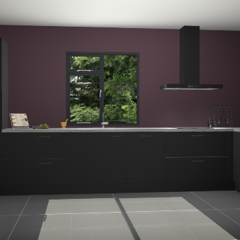 Zwarte keuken Lille 53835