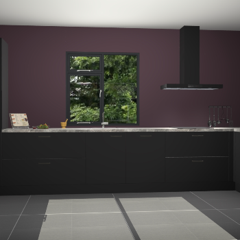 Zwarte keuken Lille 53847