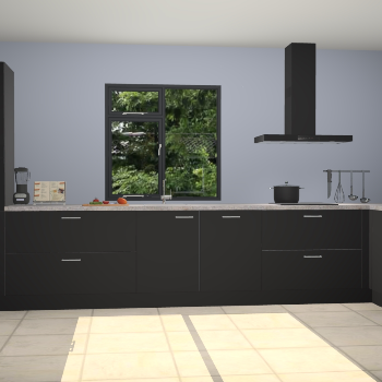 Zwarte keuken Lille 53850