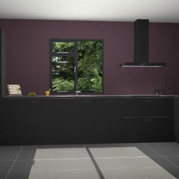 Zwarte keuken Lille 53860