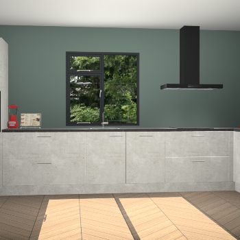 Beton opaal keuken Lille 53916