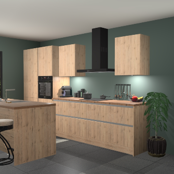 Greeploze madera natuur keuken Spanje 55888