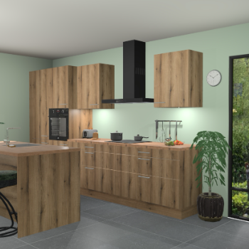 Gouden eiken keuken Spanje 56211