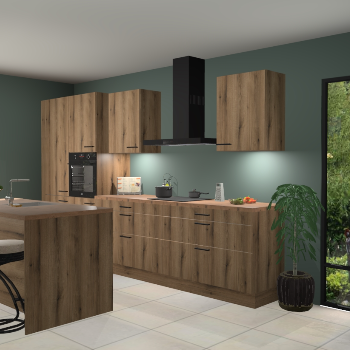 Gouden eiken keuken Spanje 56214