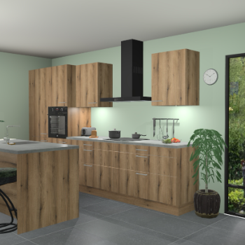 Gouden eiken keuken Spanje 56217