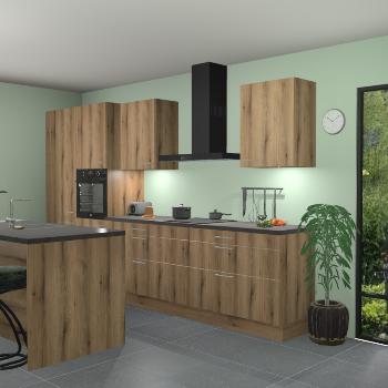 Gouden eiken keuken Spanje 56223